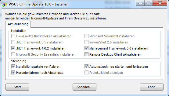 Offline installer microsoft update