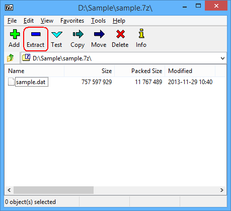 Extract tar file windows 7
